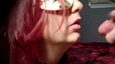 Redhead teen blindfolded and facial thumbnail 1